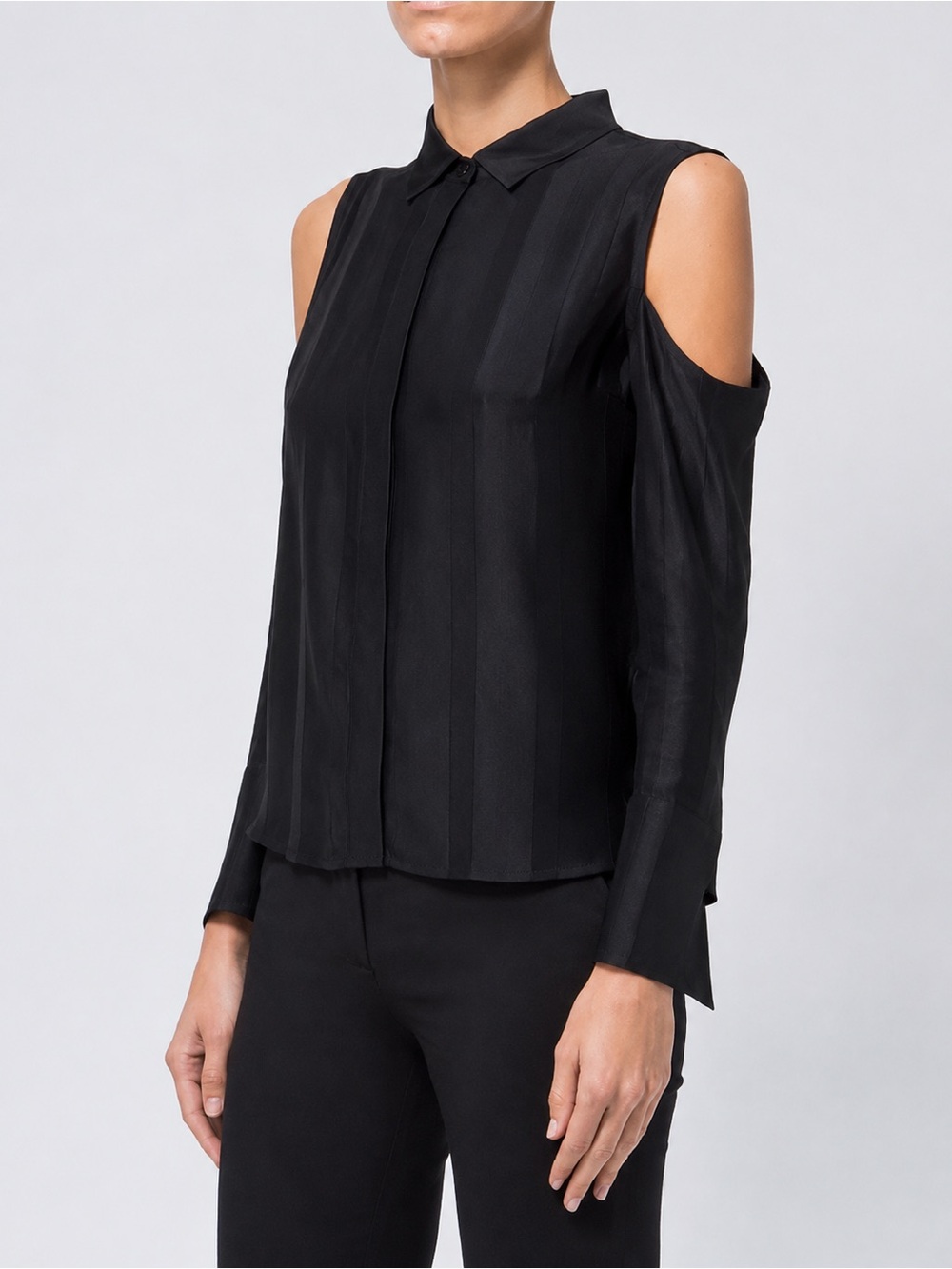 NWT Alexis shirt with cutout shoulders Sz XS